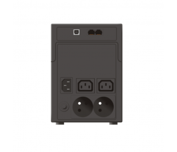 Ever EASYLINE 1200 (1200VA/600W, 2xIEC, 2xFR, AVR, USB) - 261911 - zdjęcie 2